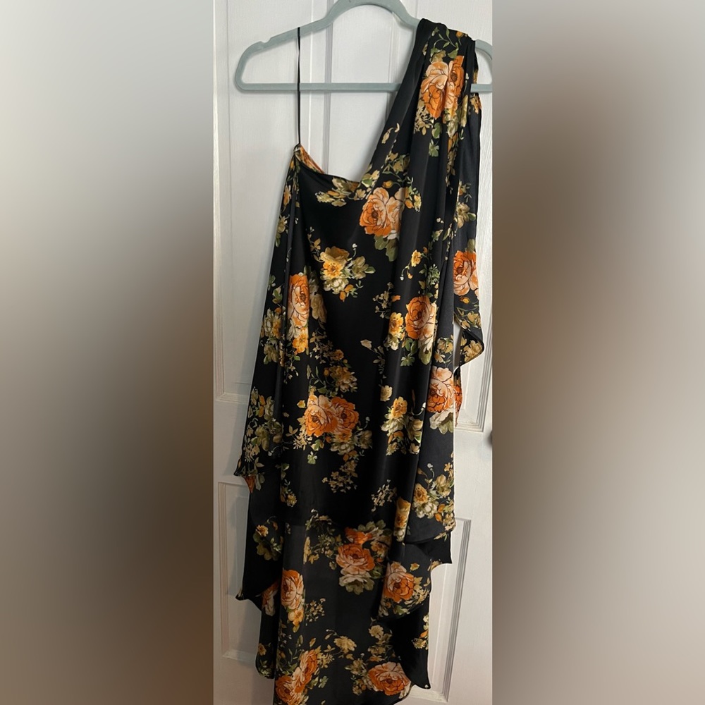 Large Lush one shoulder midi dress